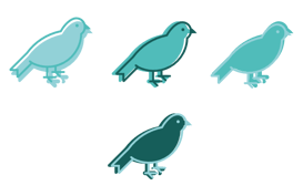 4 calling birds